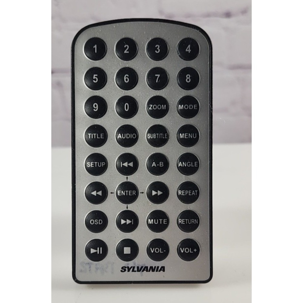 SYLVANIA SDVD7014 Remote Control SDVD7012 SDVD8706 SDVD8730 SDVD7046